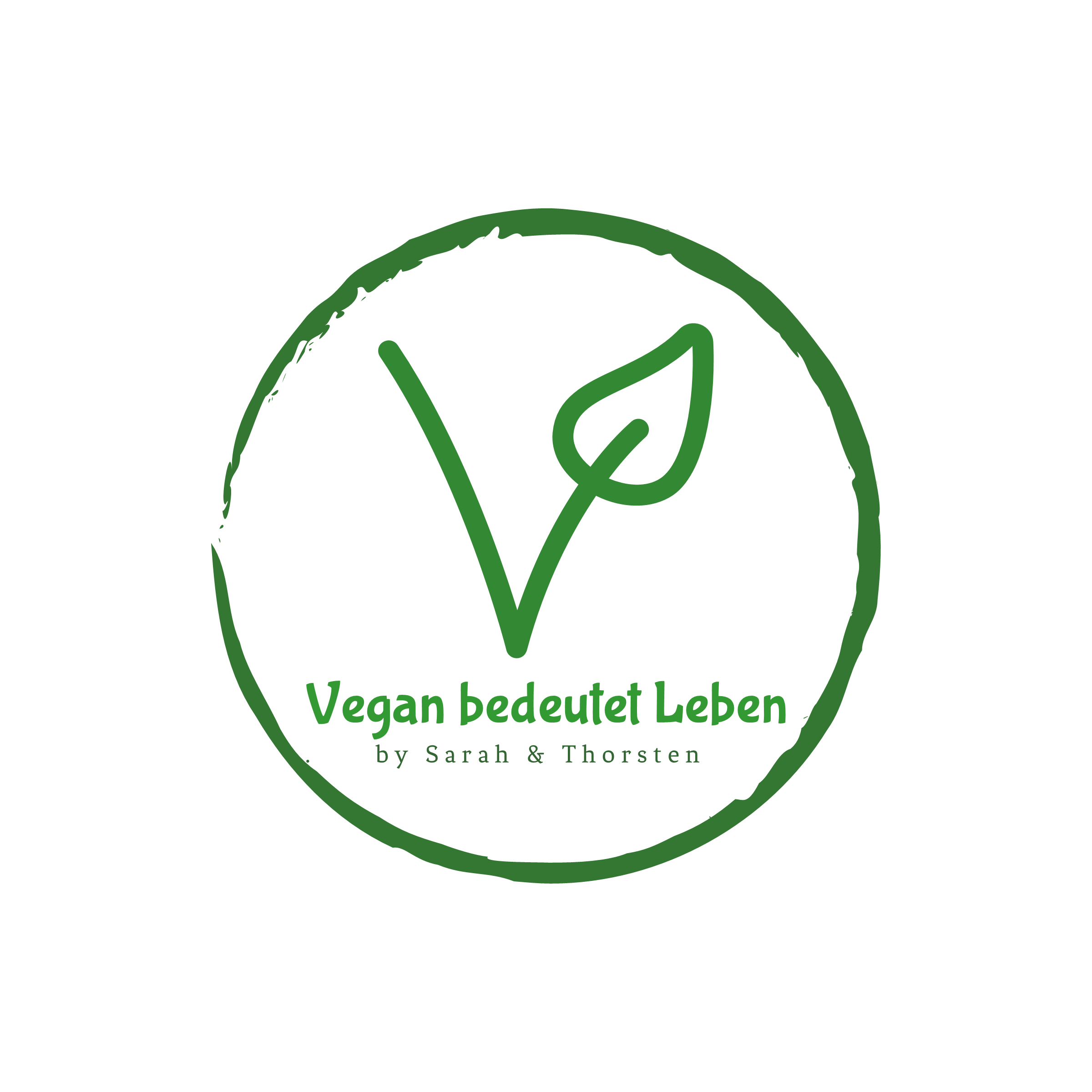 Vegan bedeutet Leben Logo
